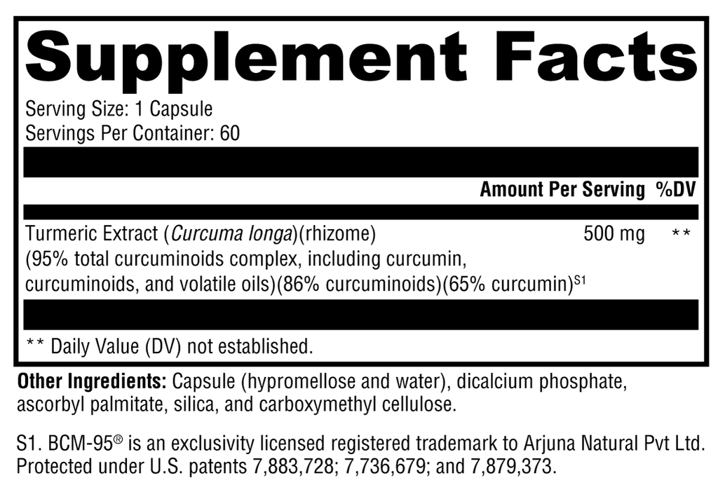 Sero-Curcumin (60 Capsules)