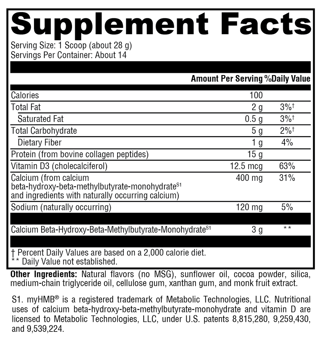 Sero-Lean Collagen - Mocha (14 Servings)