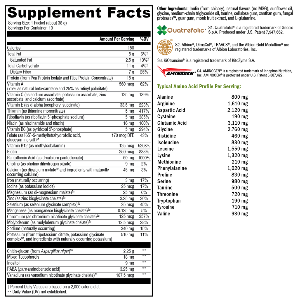 Sero-Lean Meal - Vanilla (14 Servings)