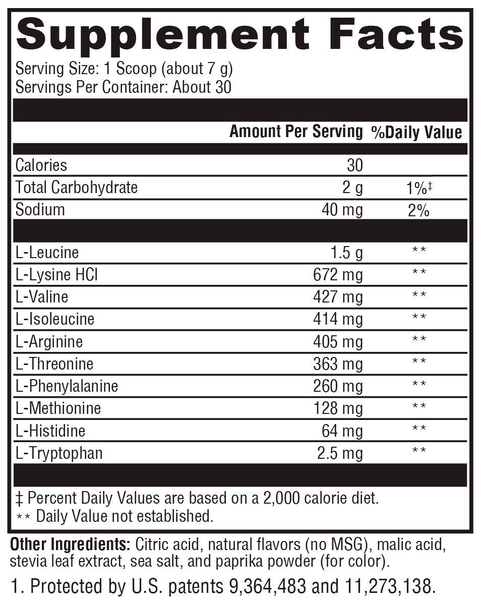 SerobolX Amino Complex - Fruit Punch (30 Servings)