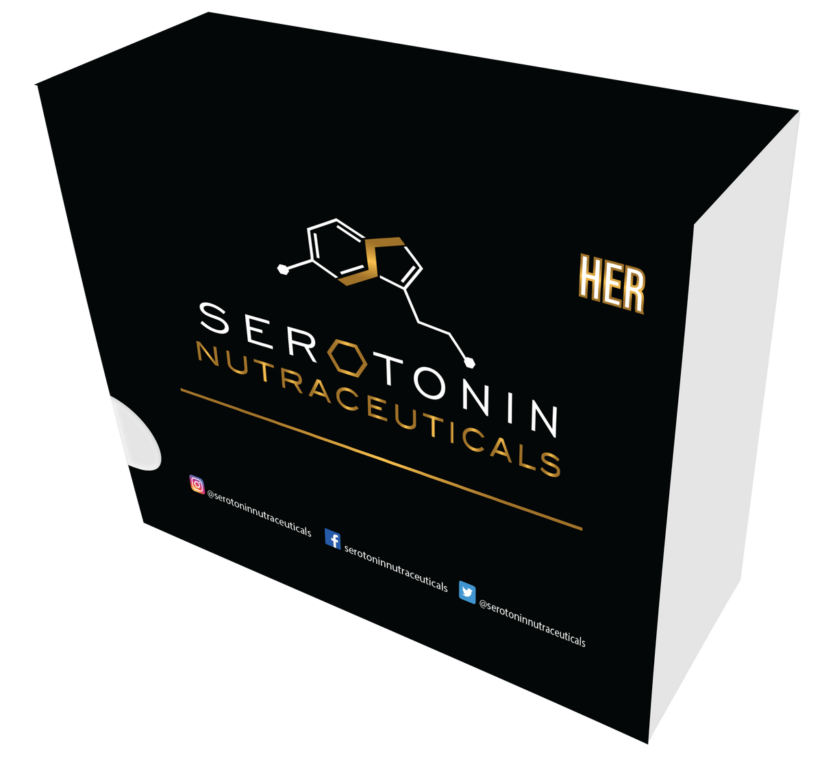 Serotonin Nutraceuticals Hormone Support Pax for Her carton